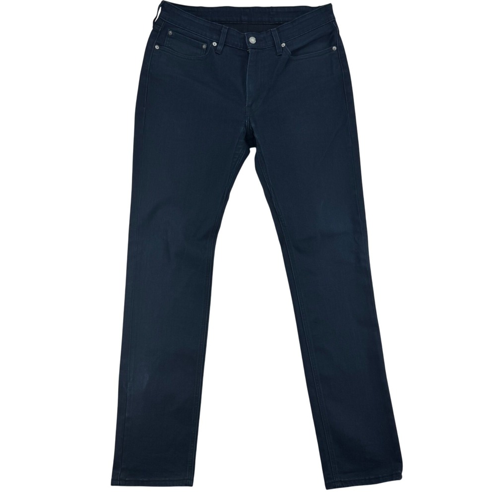 Levi's 511 Slim Fit Jeans Dark Wash Stretch‎ Denim Modern Style W34 L34